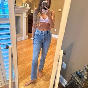 Abercrombie Classic Blue Women's Dad Jeans